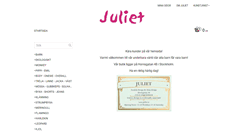 Desktop Screenshot of juliet.se
